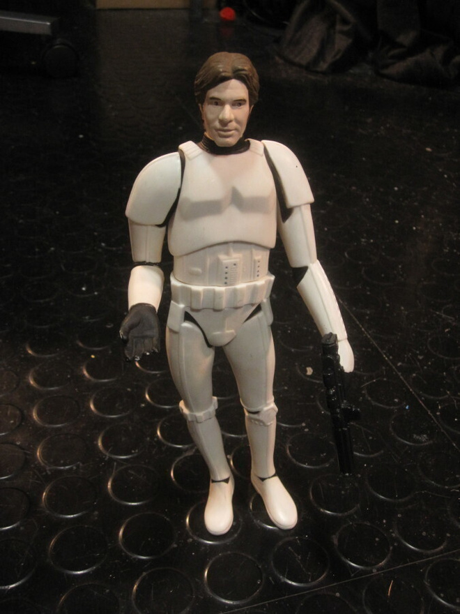 Star Wars - Han Solo in stormtrooper outfit - 24cm - 1995