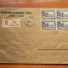 1947 Turku postimerkkiliikkeen R kuori Kolumbiaan - pikkukuva 1