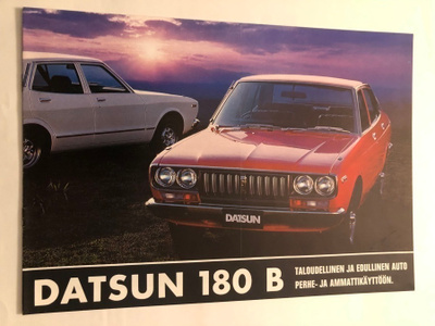 Myyntiesite - Datsun 180 B - 1978