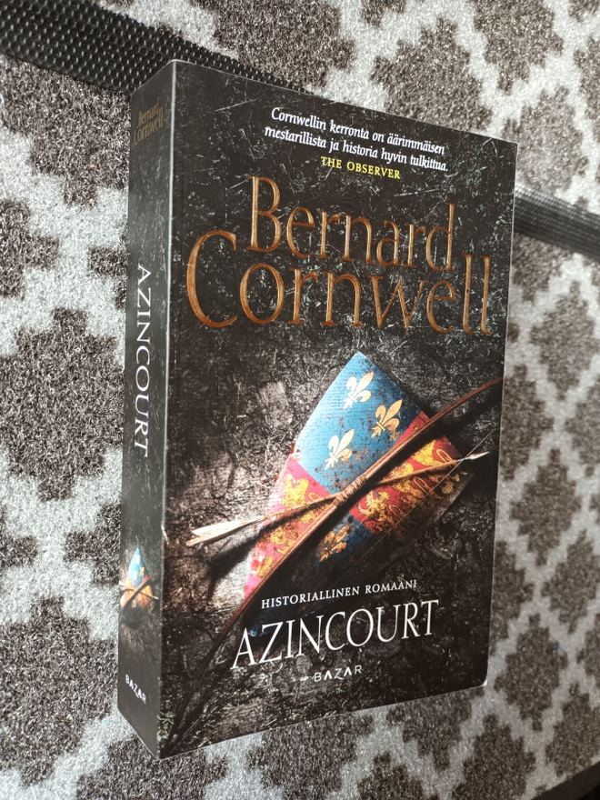 Bernhard Cornwell: Azincourt (suomennos)