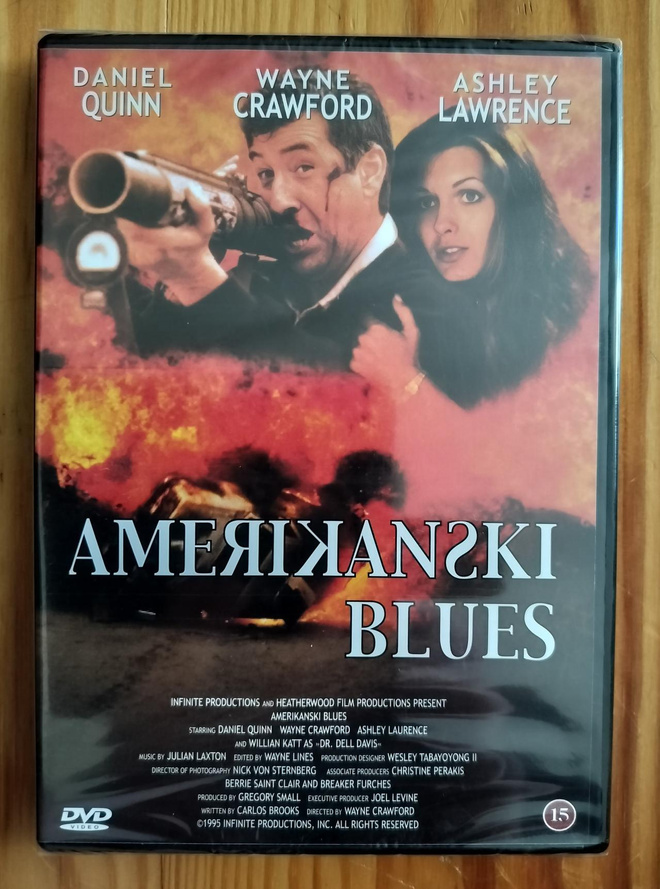 Wayne Crawford: Amerikanski Blues (1995, UUSI, DVD)
