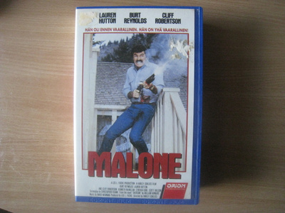 MALONE (burt reynolds) VHS/FIX