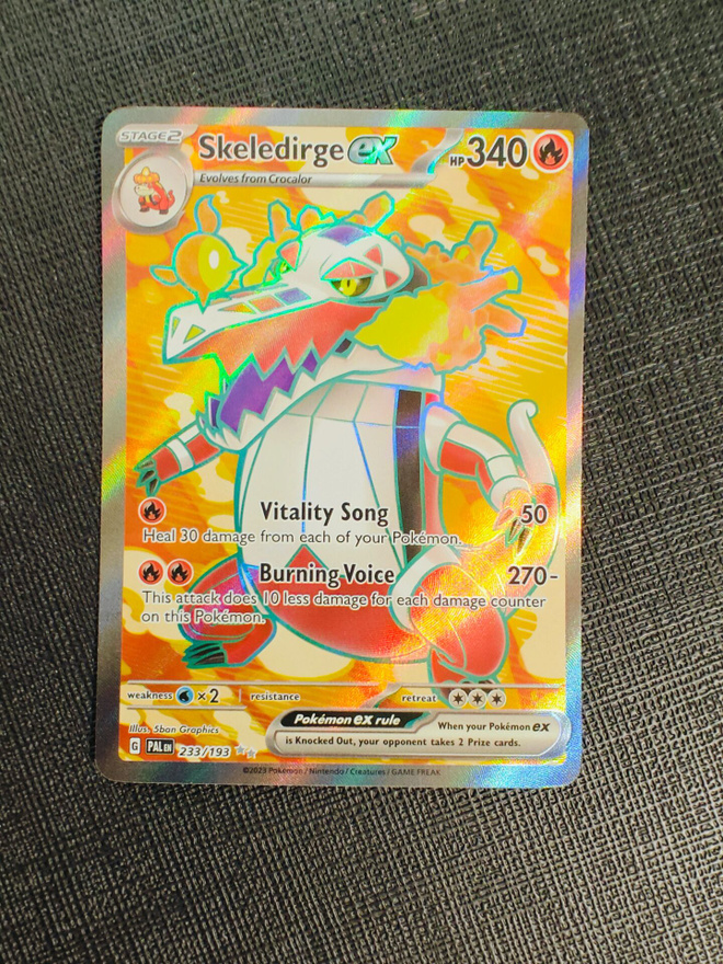 Skeledirge ex 233/193 Paldea Evolved Ultra Rare Full Art