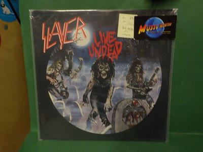 SLAYER - LIVE UNDEAD M-/EX+ PICTURE VINYL 12" EP