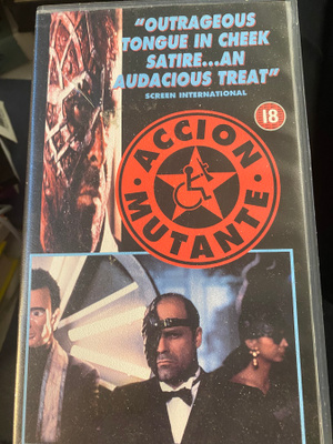 Accion Mutante VHS