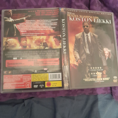 Koston liekki dvd,denzel washington