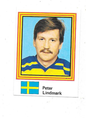 1983 SWE Semic MM-Tarra #1 Peter " Pekka" Lindmark , Ruotsi