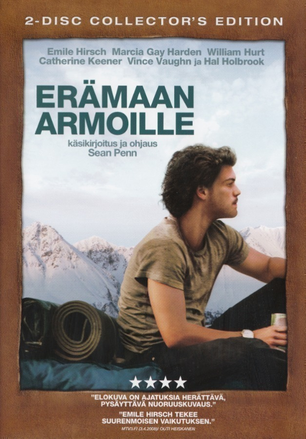 Erämaan armoille (2DVD) Emile Hirsch