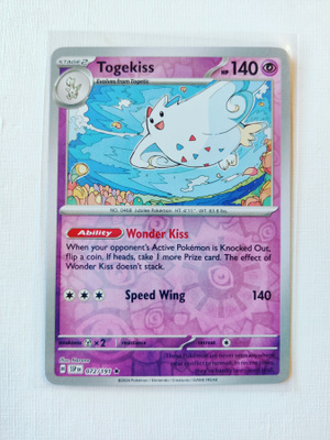 Togekiss Reverse Holo Rare