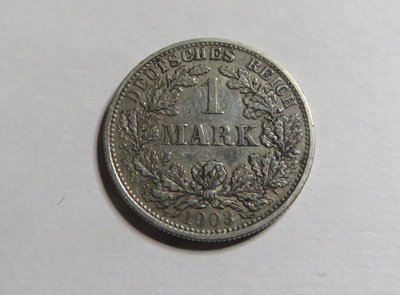 Saksa/Empire 1 mark 1903 F