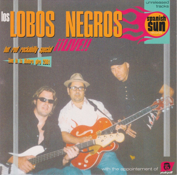 7” SINGLE Lobos Negros - Hot Rod Rockabilly Special ¡Live!