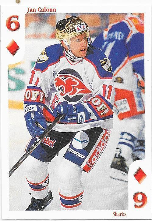 1999-00 CardSet Aces High #D6 Jan Caloun HIFK