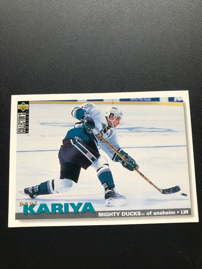 1995-96 Collector’s Choice Paul Kariya #159