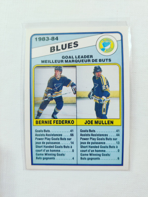 84-85 Opc - Bernie Federko / Joe Mullen