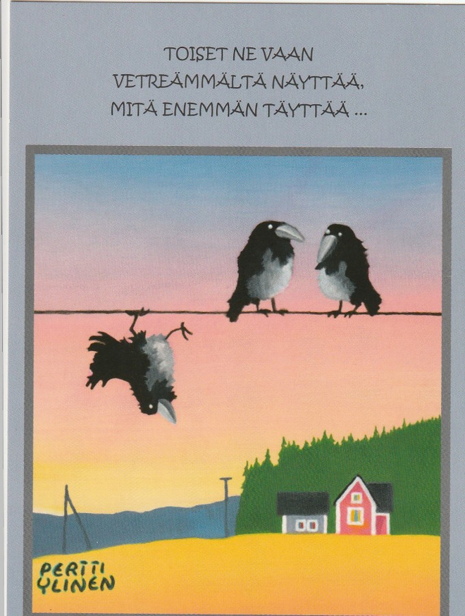 PERTTI YLINEN - KOLME VARISTA LANGALLA