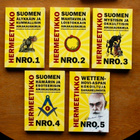Hermeetikko NRO. 1-5 salatiede rajatieto kirjat - pikkukuva 1