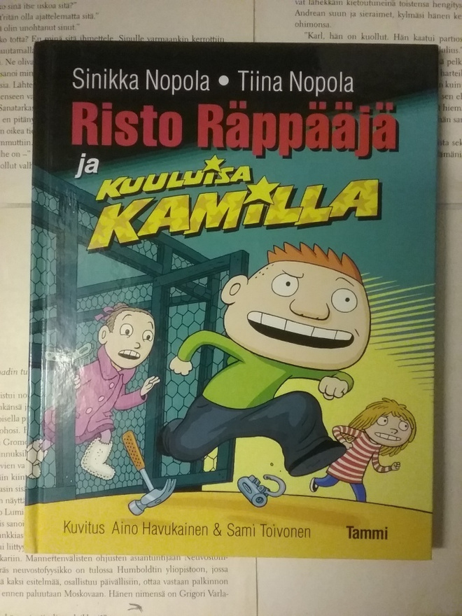 S. & T. Nopola - Risto Räppääjä ja kuuluisa Kamilla (sid.)