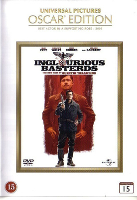 dvd, Kunniattomat paskiaiset (Quentin Tarantino) [toiminta]