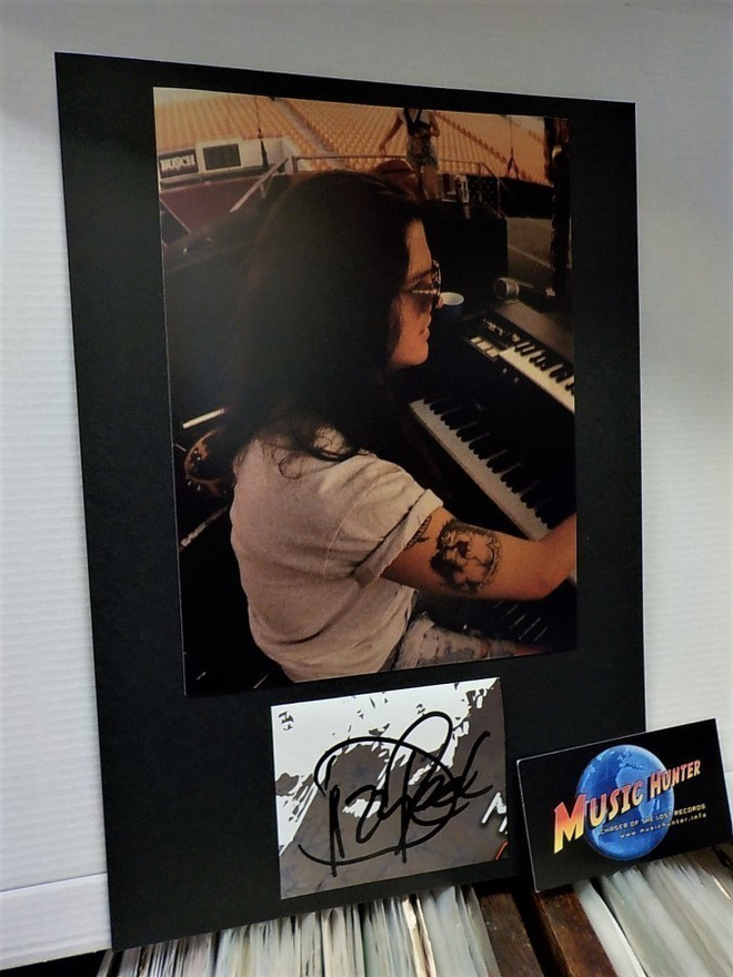 DIZZY REED ( GUNS N' ROSES ) NIMIKIRJOITUS + KUVA