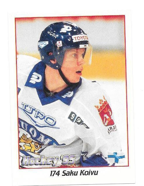 1995 Hockey VM #174 Saku Koivu Suomi TPS