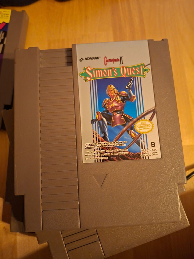 NES Castlevania 2 Simon's Quest pal B EEC/SCN