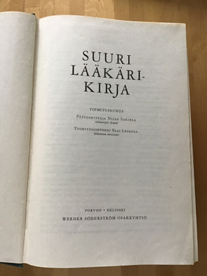Suuri lääkärikirja ( 1955 ) 1. Painos