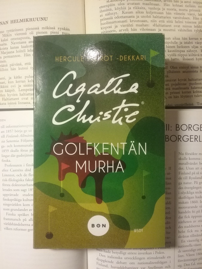 Agatha Christie - Golfkentän murha (pokkari)