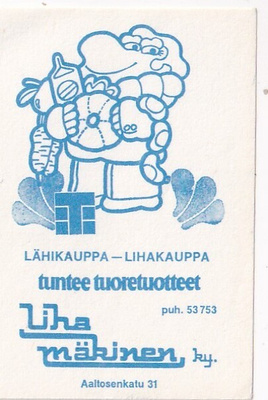 Tampere. Liha Mäkinen Ky. Aaltosenkatu 31.  s89