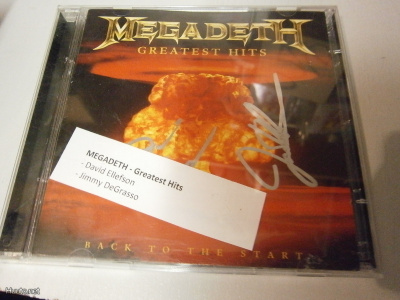 MEGADETH - GREATEST HITS CD KAHDELLA NIMMARILLA