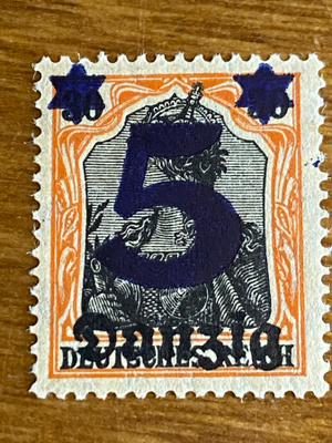 SAKSA DANZIG 1920 MERKKI**