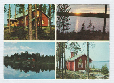 Postikortti: Lapin lomakoti, Inari