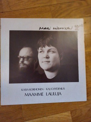 Kaisa Korhonen&Kaj Chydenius-Maamme lauluja LP