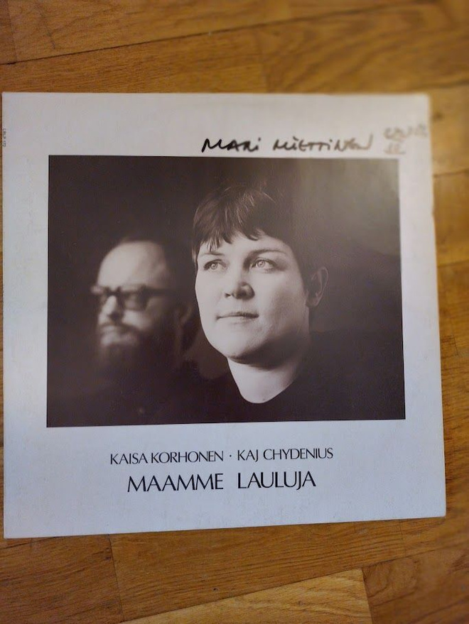 Kaisa Korhonen&Kaj Chydenius-Maamme lauluja LP