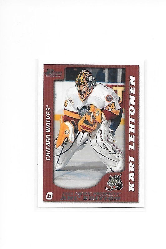 2003-04 Pacific Prospects #13 Kari Lehtonen Chicago Wolves