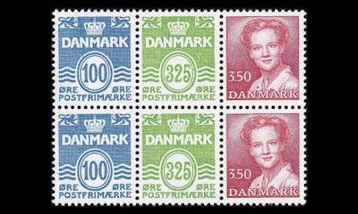Tanska HB39 ** Vihkolehti (774, 965, 966) (1990)