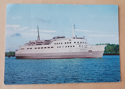 m/s Nordia, Turku-Norrtälje, laival. + Navire Turku 1968