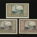 Itävalta Notgeld 10, 20, 50 Heller, Bergheim 1920 - pikkukuva 2