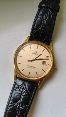 18k Kulta Omega Seamaster Quartz (1982) – Cal. 1420