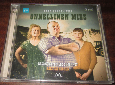 Arto Paasilinna Onnellinen mies äänikirja 2cd-levyä