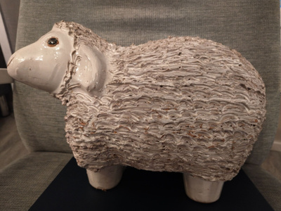 Keramiikka iso lammas