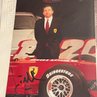 Jean Todt nimikirjoitus kuvassa (postitse saatu) - pikkukuva 1