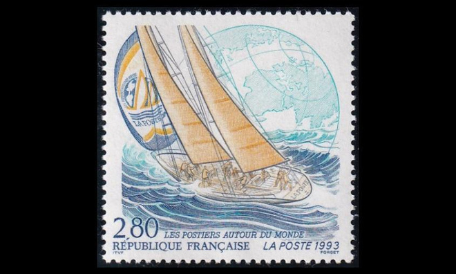 Ranska 2977 ** Whitbread-purjehdus (1993)