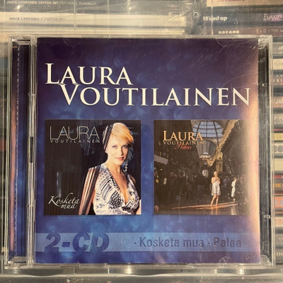 LAURA VOUTILAINEN - Kosketa mua / Palaa 2-cd