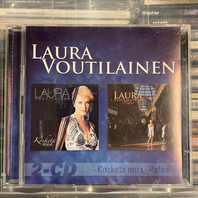 LAURA VOUTILAINEN - Kosketa mua / Palaa 2-cd