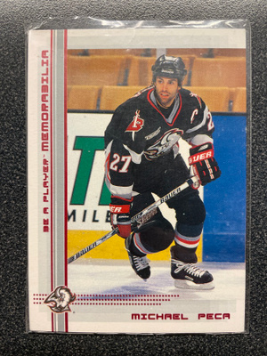 2000-01 BAP Memorabilia Ruby #36 Michael Peca */200