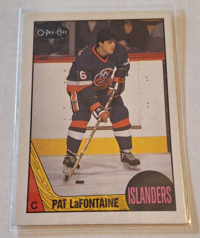1987-88 O-Pee-Chee #173 Pat LaFontaine