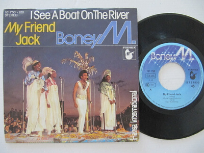 Boney M. I See A Boat On The River / My Friend  7" sinkku