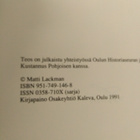 Matti Lackman: Kommunistien salainen toiminta - pikkukuva 2