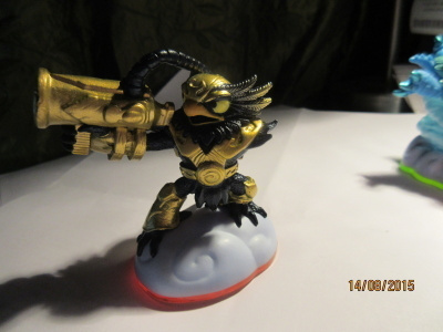 Skylanders - Jet-Vac (Legendary) *kosmeettinen vika*