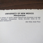 University of New Mexico 1970-luku ilmakuvakortti - pikkukuva 3